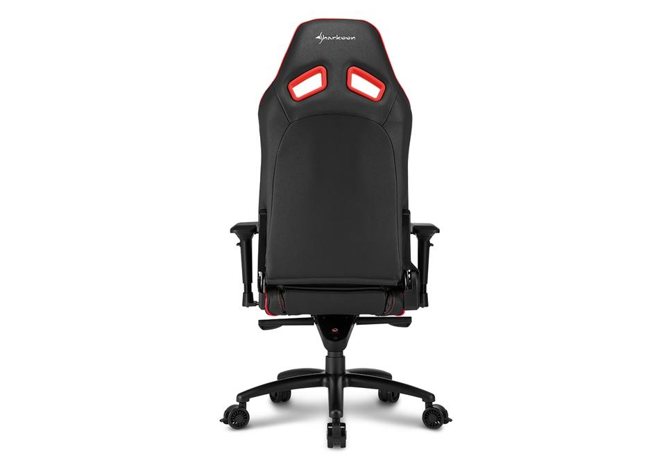 Silla gaming - Sharkoon Skiller SGS3, Rojo y negro