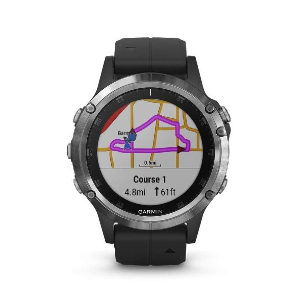 Reloj deportivo Garmin Fenix 5 Plus Negro GPS Bluetooth Wi Fi Frecuencia cardiaca 10 ATM 16 GB