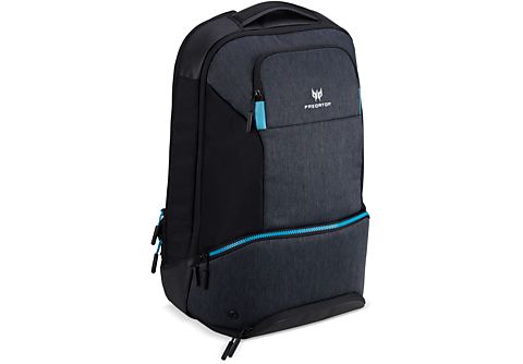Mochila gaming - Acer Predator Hybrid Backpack, hasta 15.6", Negro y azul verdoso