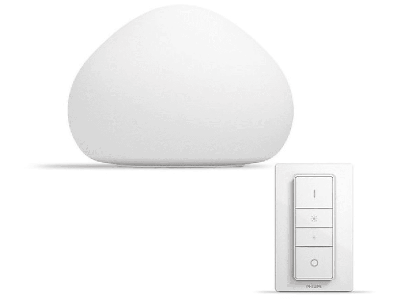 De Mesa Philips hue led inteligente blanca con mando luz white ambiance wellner e27 lampara 8718696159118 4440156p7