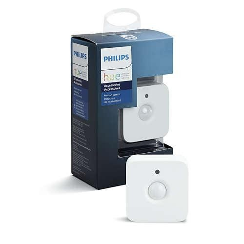 Sensor de movimiento - Philips Hue Motion Sensor, Luz diurna, Luz nocturna, Blanco, domótica