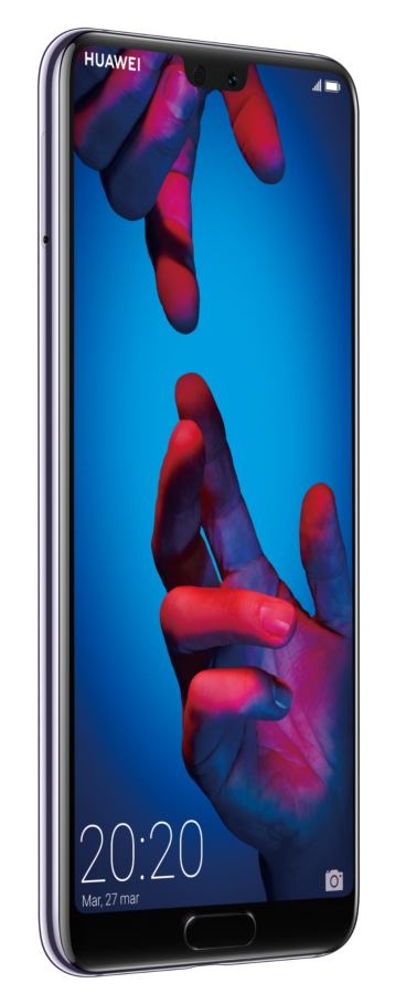 Móvil - Huawei P20, Lila, 128 GB, 4 GB RAM, 5.8", HiSilicon Kirin 970, 3400 mAh, Android