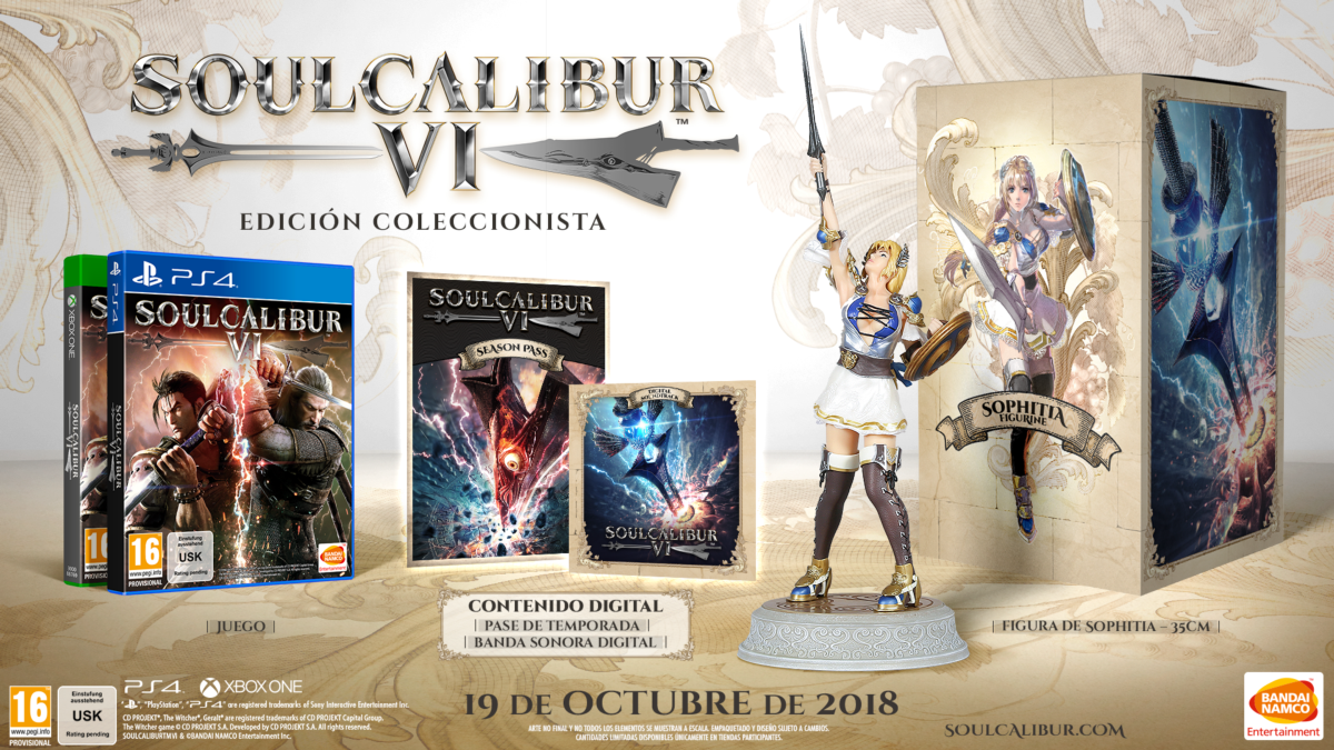 PS4 Soulcalibur VI Collector Edition