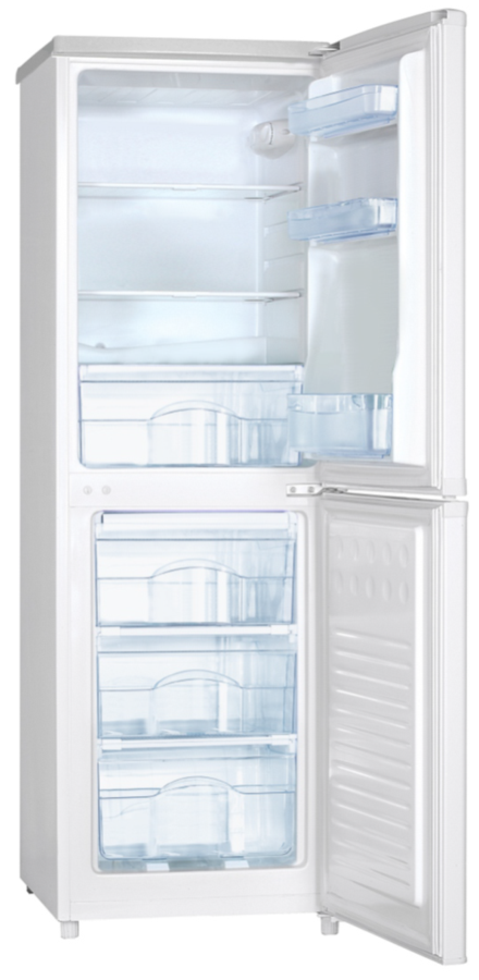 Frigorífico combi - Jocel JC-140L, 140 L, 144 cm, Blanco
