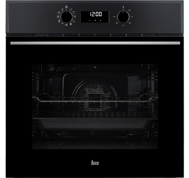 Horno - Teka HSB 630 P, Multifunción, 70 L, Pirolítico, Calentamiento rápido, Clase A+, Negro