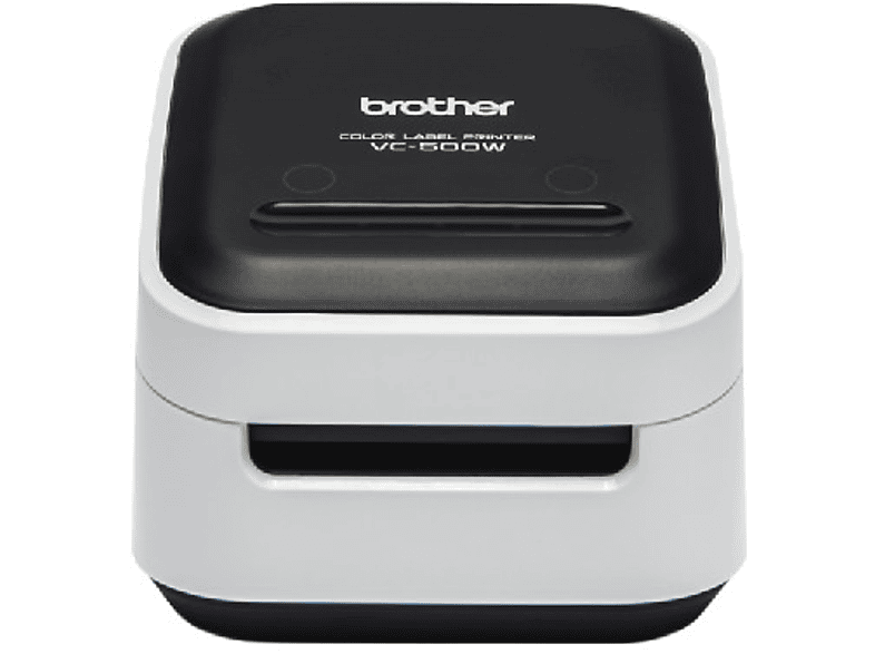 Brother Vc500w Impresora de etiquetas color wifi reacondicionado usb 313ppp 8 mmsegundo con 2.0 cortador manual y zink zeroink 313 x 313dpi 50 segundo