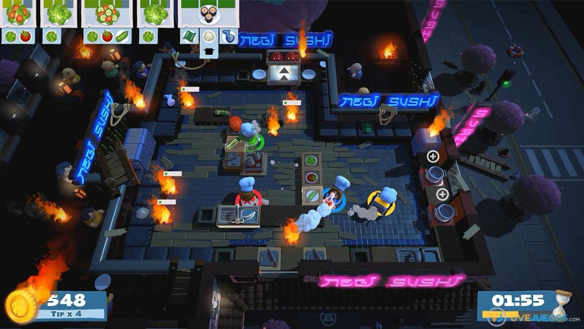 PS4 Overcooked 2