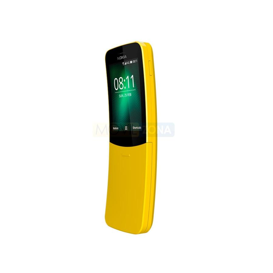 Móvil - Nokia 8110 Y, 2.4", KaiOS, 512 MB RAM, 2 Mpx, Bluetooth 4.1, Libre, Amarillo