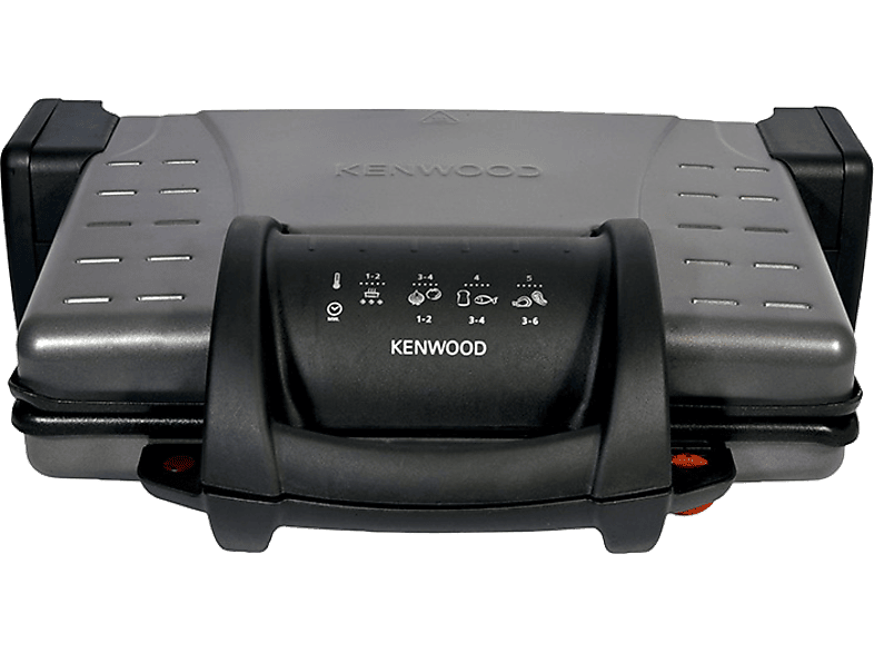 Grill Kenwood Health Grill HG2100, 2100 W, 3 zonas, Elimina grasa