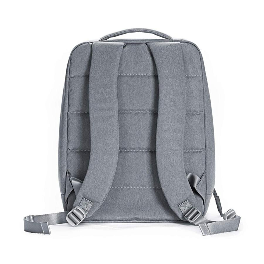 Mochila para portátil - Xiaomi Mi City Backpack Light Grey, Hasta 14", 4 compartimentos, Gris