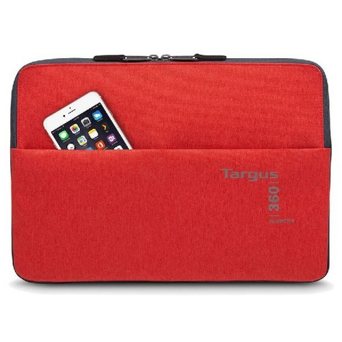 Funda para portátil Targus 360 Sleeve Perimeter 13-14, Flame Scarlet