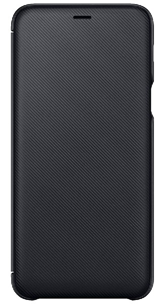 Funda - Samsung EF-WA605, Para Samsung Galaxy A6+, Libro, Negro