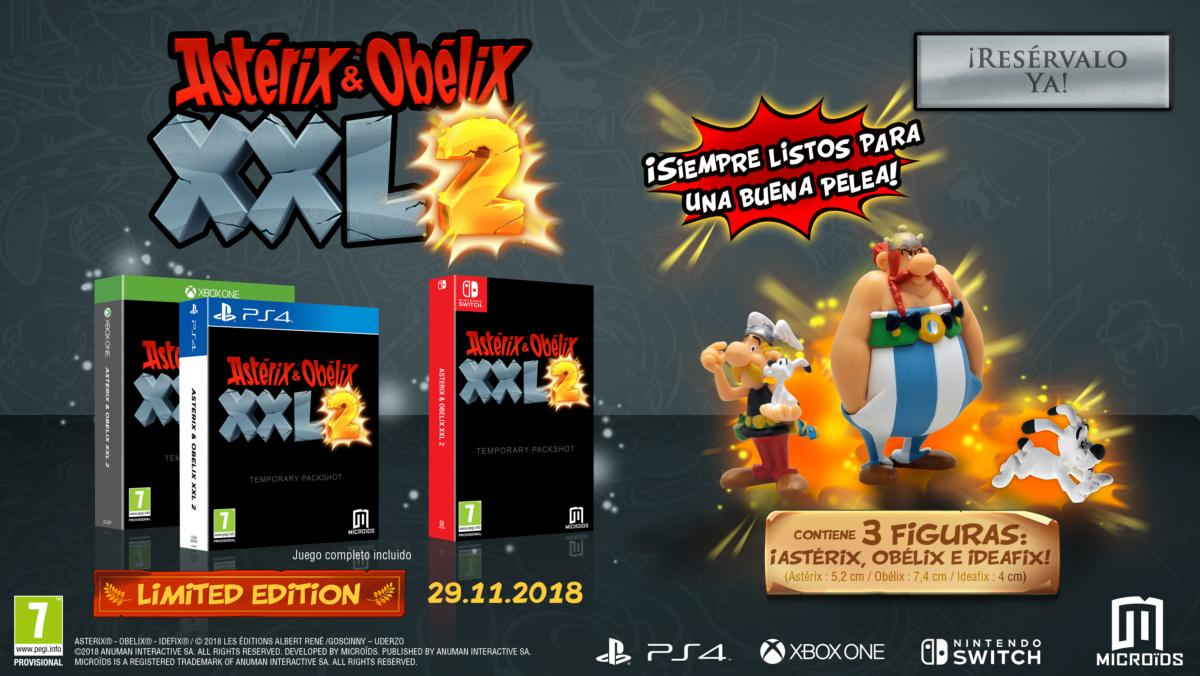 PS4 Asterix Y Obelix Xxl 2: Limited Edition