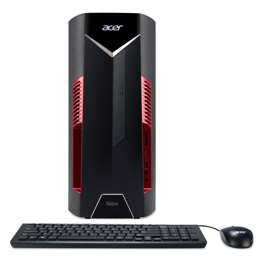 PC gaming - Acer Nitro N50, N50-600, Intel® Core™ i5-8400, 8GB, 1TB, GTX 1050, W10