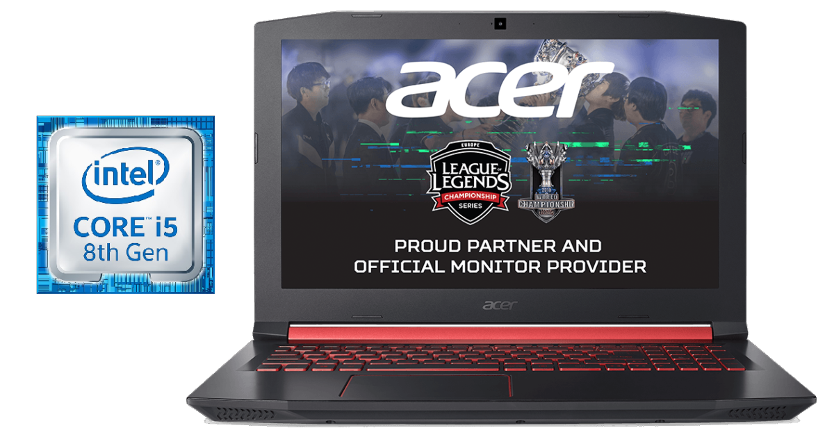 Portátil gaming - Acer Nitro 5 AN515-52-5825 15.6" Intel® Core™ i5-8300H 8 GB RAM + 16 GB Intel® Optane™