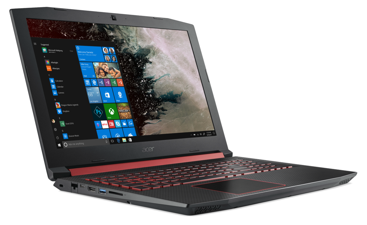Portátil gaming - Acer Nitro 5 AN515-52-5825 15.6" Intel® Core™ i5-8300H 8 GB RAM + 16 GB Intel® Optane™