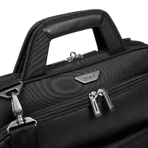 Maletín para portátil - Targus Mobile VIP, para portátiles hasta 15,6", Negro