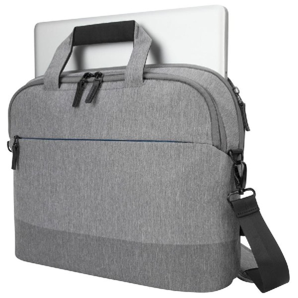 Bolsa - Targus CityLite, para portátiles hasta 15,6", Gris