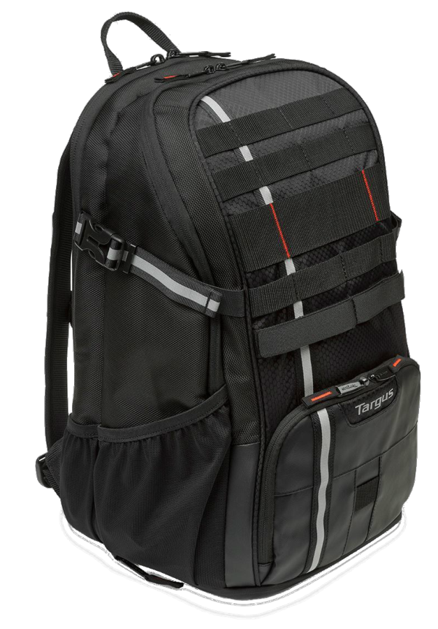 Mochila para portátil - Targus Work + Play Cycling, hasta 15.6", Negro