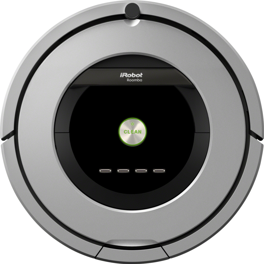 Robot aspirador - iRobot ROOMBA 886, Sistema de limpieza AeroForce, Tecnología iAdapt, Batería