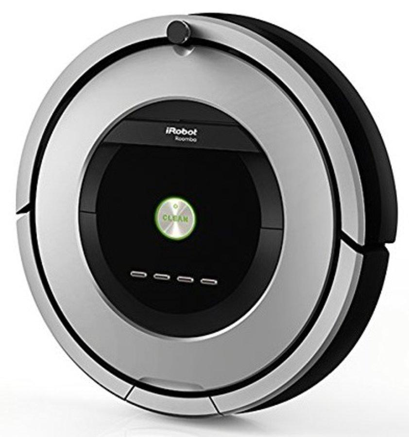Robot aspirador - iRobot ROOMBA 886, Sistema de limpieza AeroForce, Tecnología iAdapt, Batería