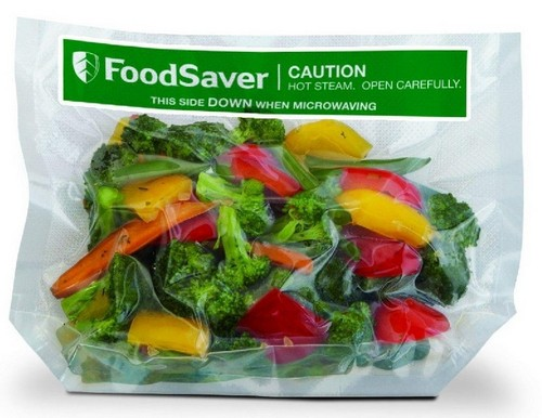 Bolsas de envasado - FoodSaver FVB002X Capacidad de 950ml, 16 bolsas de envasado