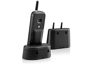 Teléfono - Motorola O201, larga distancia, resistente agua y polvo, negro