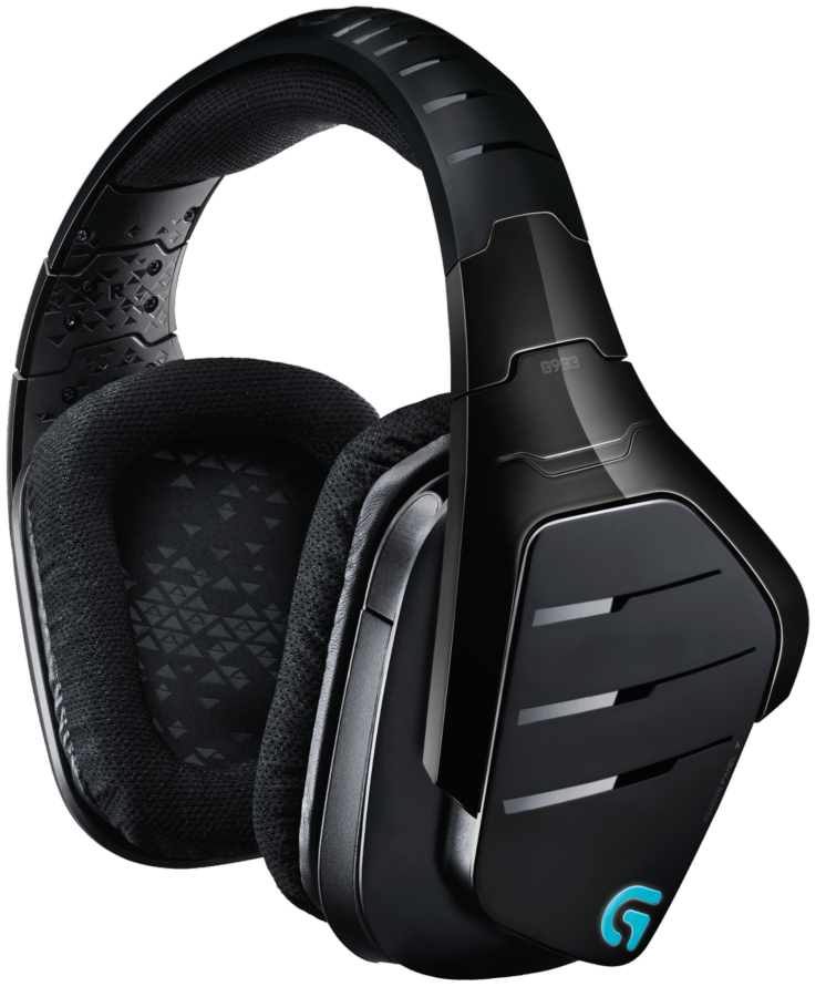 Auriculares gaming - LOGITECH G933 Artemis Spectrum, Wireless, Micrófono, Negro