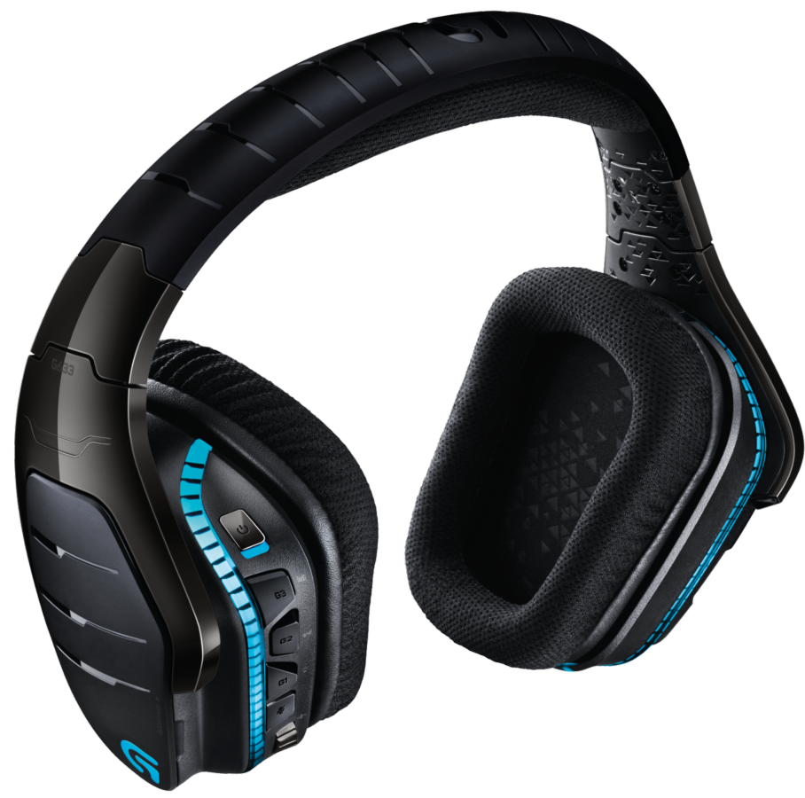 Auriculares gaming - LOGITECH G933 Artemis Spectrum, Wireless, Micrófono, Negro
