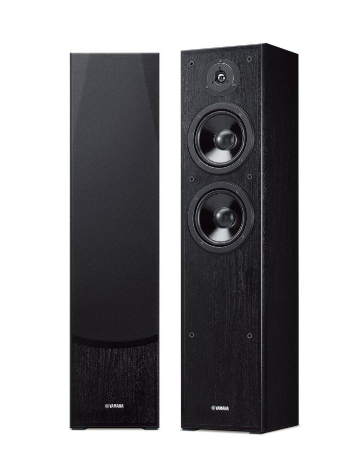 Columnas Frontales Yamaha nsf51 negro altavoz de suelo color altavoces bassreflex 2 torre sonido
