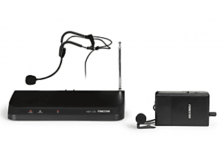 Micrófono inalámbrico - Fonestar MSH-135, 11 canales, Micrófono solapa, Micrófono cabeza,