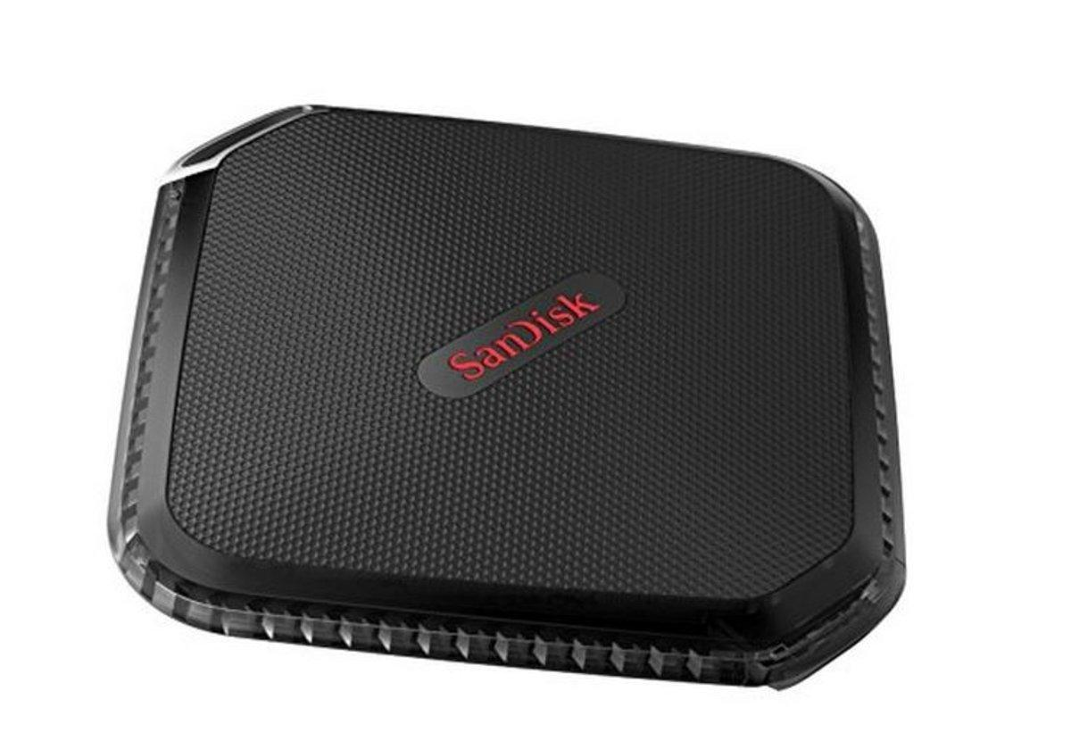 Disco duro SSD de 240GB - Sandisk SSD Extreme®500 Portable, USB 3.0, Software SecureAccess