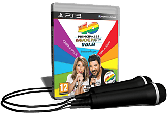 PS3 Los 40 Principales Karaoke Party Vol. 2 + 2 Micros