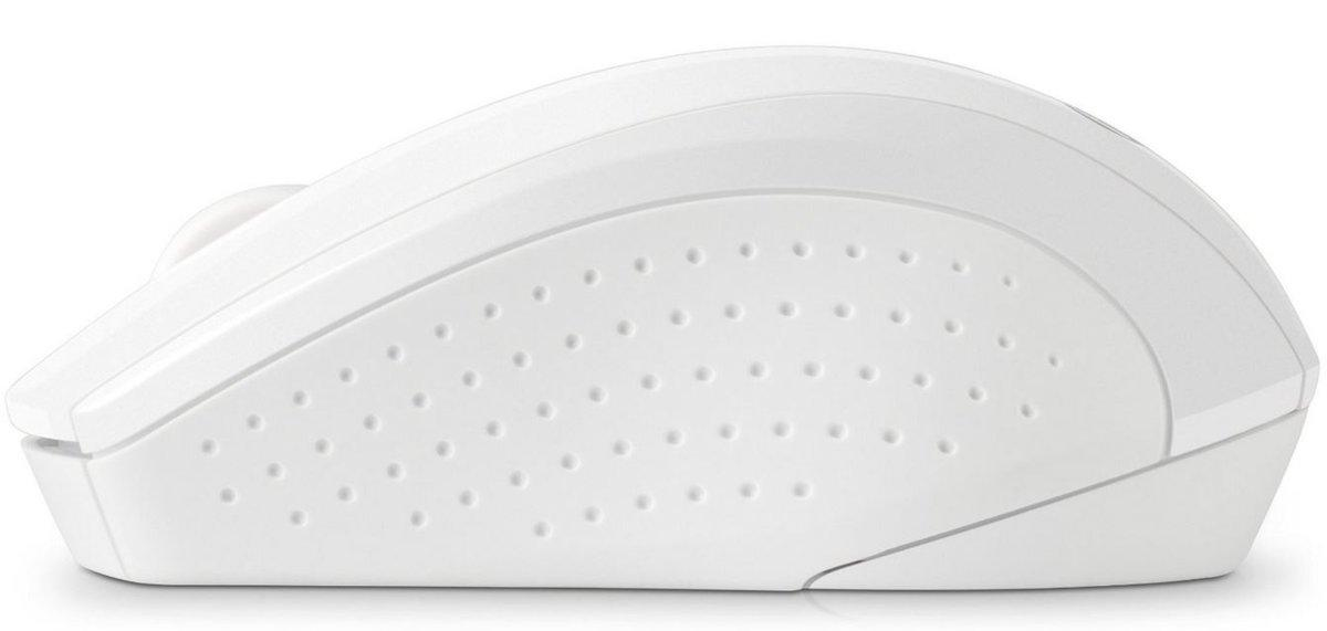 Ratón inalámbrico - HP X3000, 1.200 ppp, Agarres texturizados, Blanco