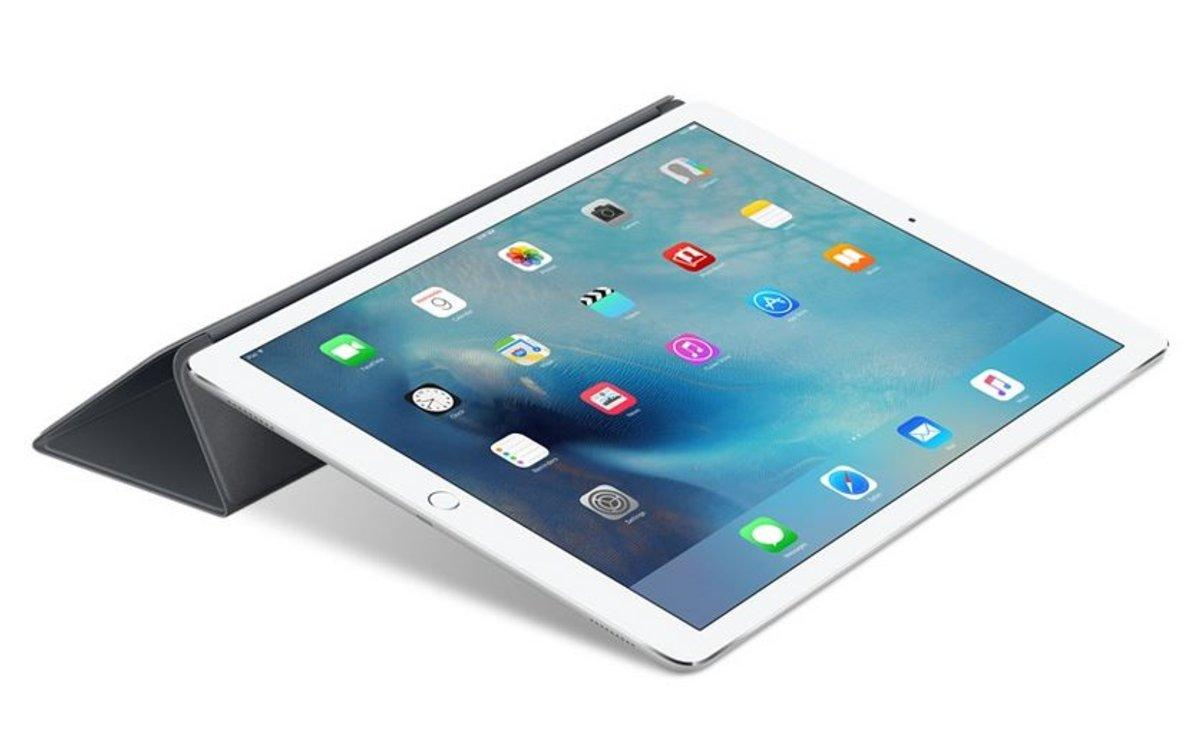 Funda para iPad Pro - Apple Smart Cover, función soporte, color gris carbón