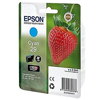 Cartucho de tinta - Epson 29 - Cian - Para Expression Home XP-235, XP-332, XP-335, XP-432, XP-435