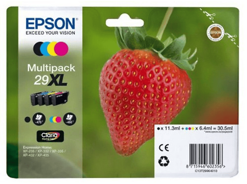 Epson C13T29964022 Fresa, 29 cartuchos XL, CMYK