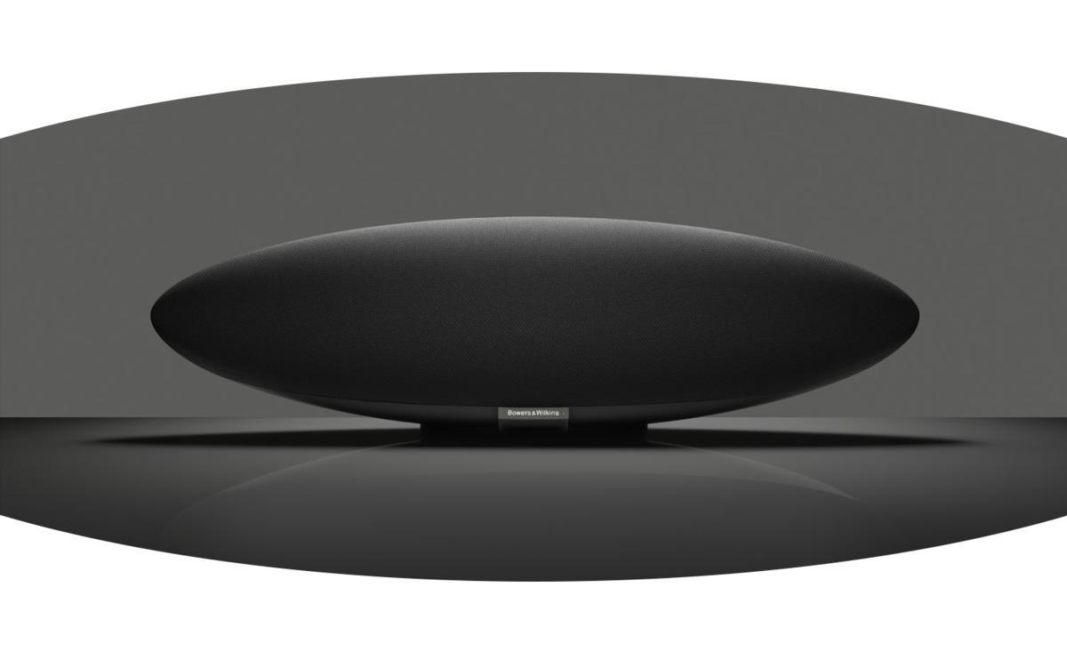 Altavoz - B&W Zeppelin Wireless, 150W, Bluetooth, Subwooder integrado, 2 tweeter, Negro