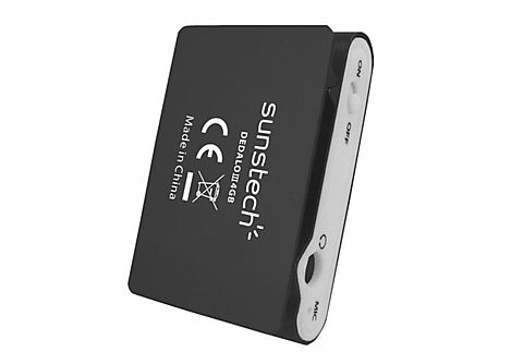 Reproductor MP3 - Sunstech Dedalo III, 4GB, 4h Autonomía, Radio FM, Negro