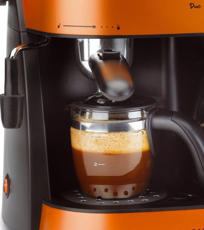 Cafetera express - Ufesa CK7355 DUO Sistema exprés y de goteo 1800W, Regulador AROMA