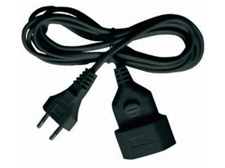 Alargador - Brennenstuhl 149929, 5 Metros, 1 Toma, Negro