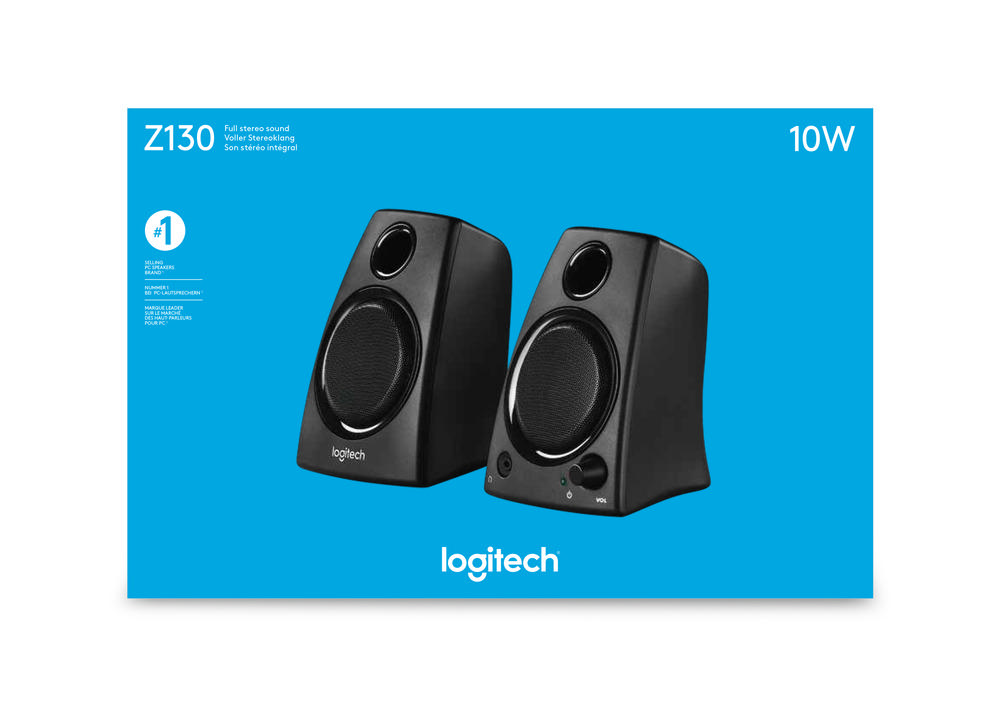 Altavoces para PC - Logitech Altavoces Estéreo Z130
