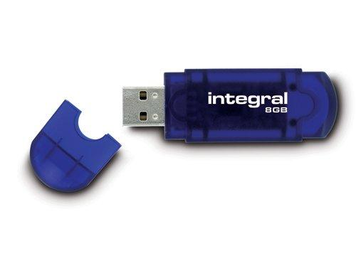 INTEGRAL MEMORY INUSB 8 GB-MEMORIA PORT. USB 8GB.