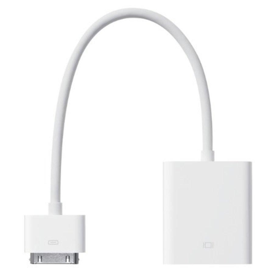 Adaptador 30pin a VGA - Apple MC552ZM/B, blanco