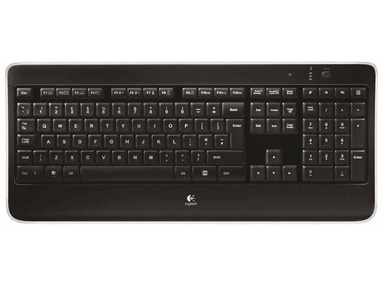 Teclado | Logitech Wireless Illuminated Keyboard K800 - Teclado