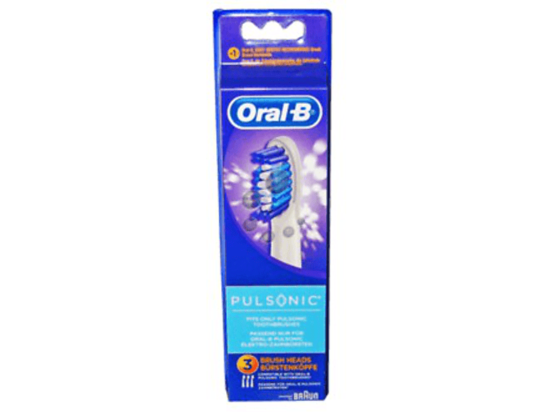 Recambio para cepillo dental - Oral-B 63716716 SR323PULSONIC, 3 Cabezales