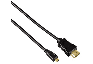 Cable - Hama HDMI 2m 2m HDMI Micro-HDMI Negro cable HDMI