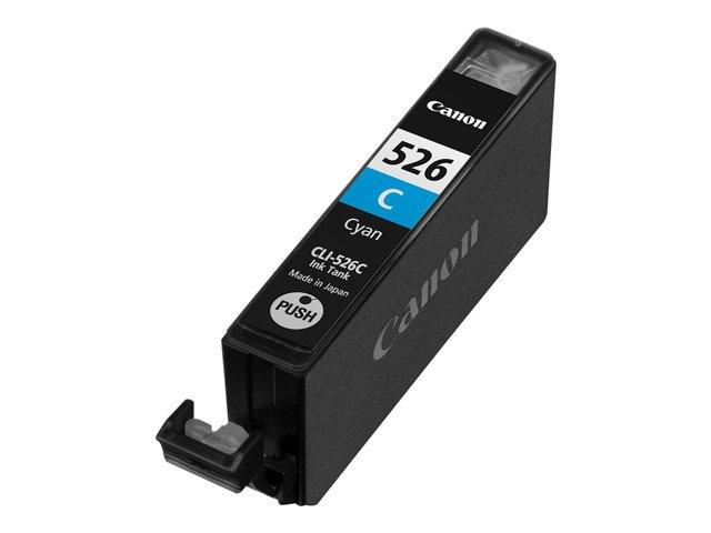 Canon CLI-526C - Depósito de tinta - 1 x cián - para PIXMA iP4850, iP4950, MG5150, MG5250,