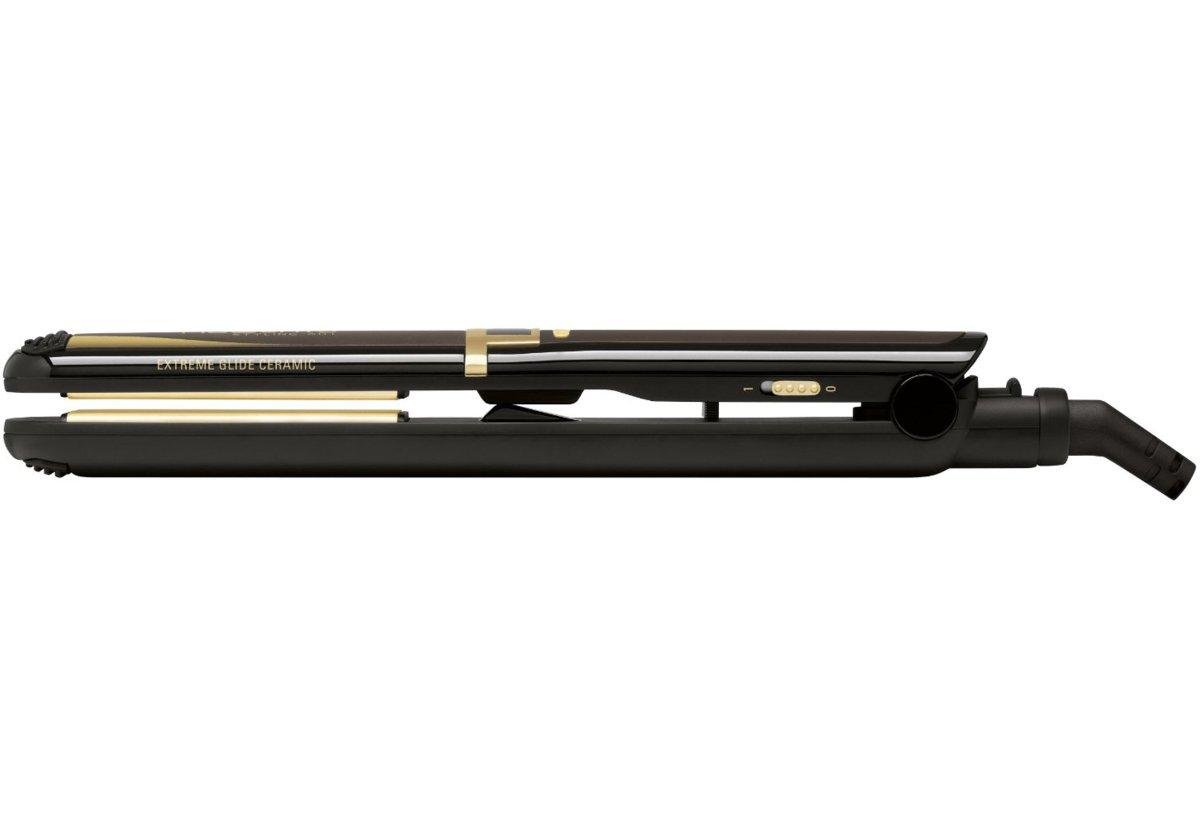 Plancha de Pelo - Rowenta CF7195 Revestimiento cerámico, Temperatura máxima 230º, Display LCD