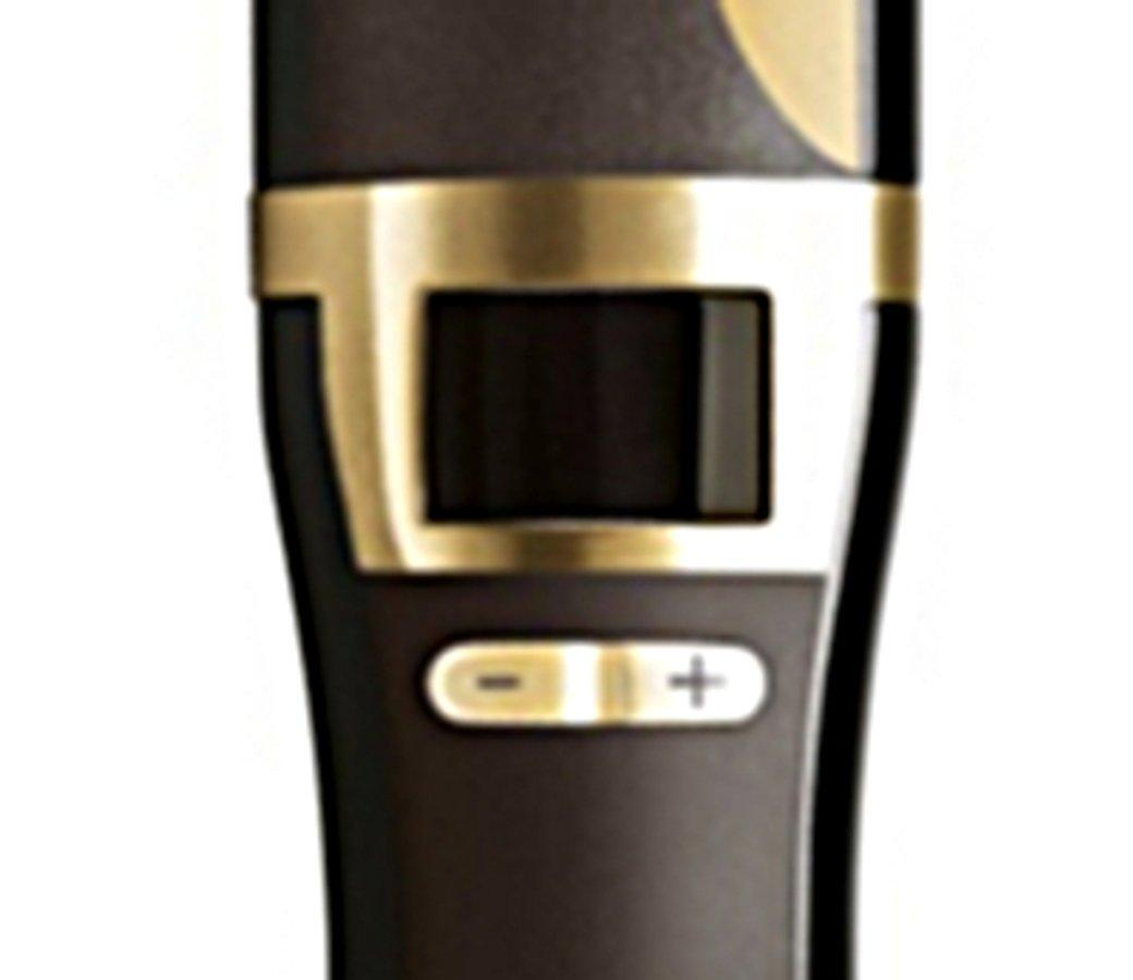 Plancha de Pelo - Rowenta CF7195 Revestimiento cerámico, Temperatura máxima 230º, Display LCD